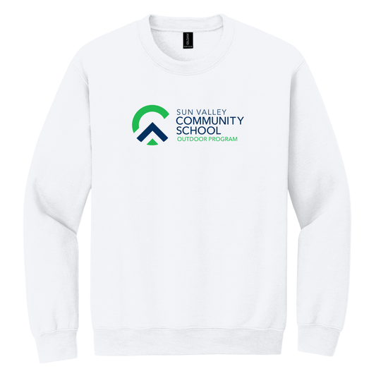 Adult Sun Valley Community School Outdoor Program Gildan Heavy Blend Crewneck