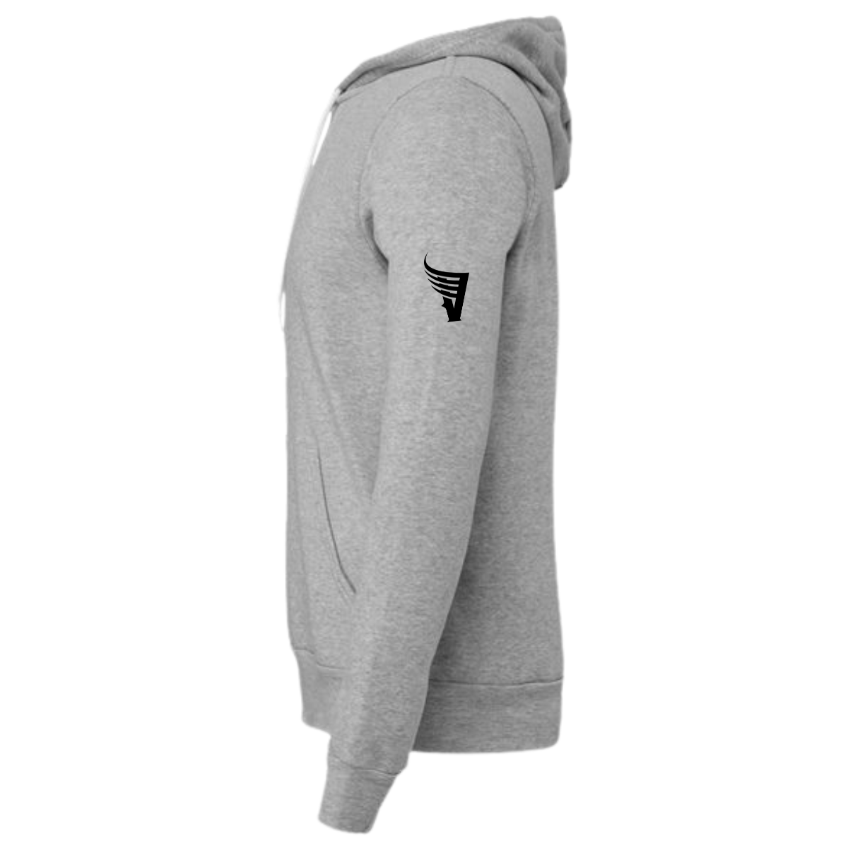 Adult Santa Monica Vikings Bella + Canvas Sponge Fleece Pullover Hoodie