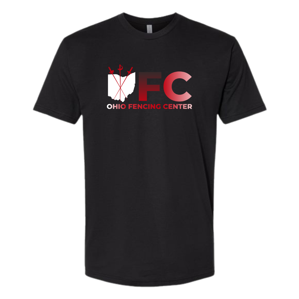 Adult Ohio Fencing Center Next Level Cotton T-Shirt