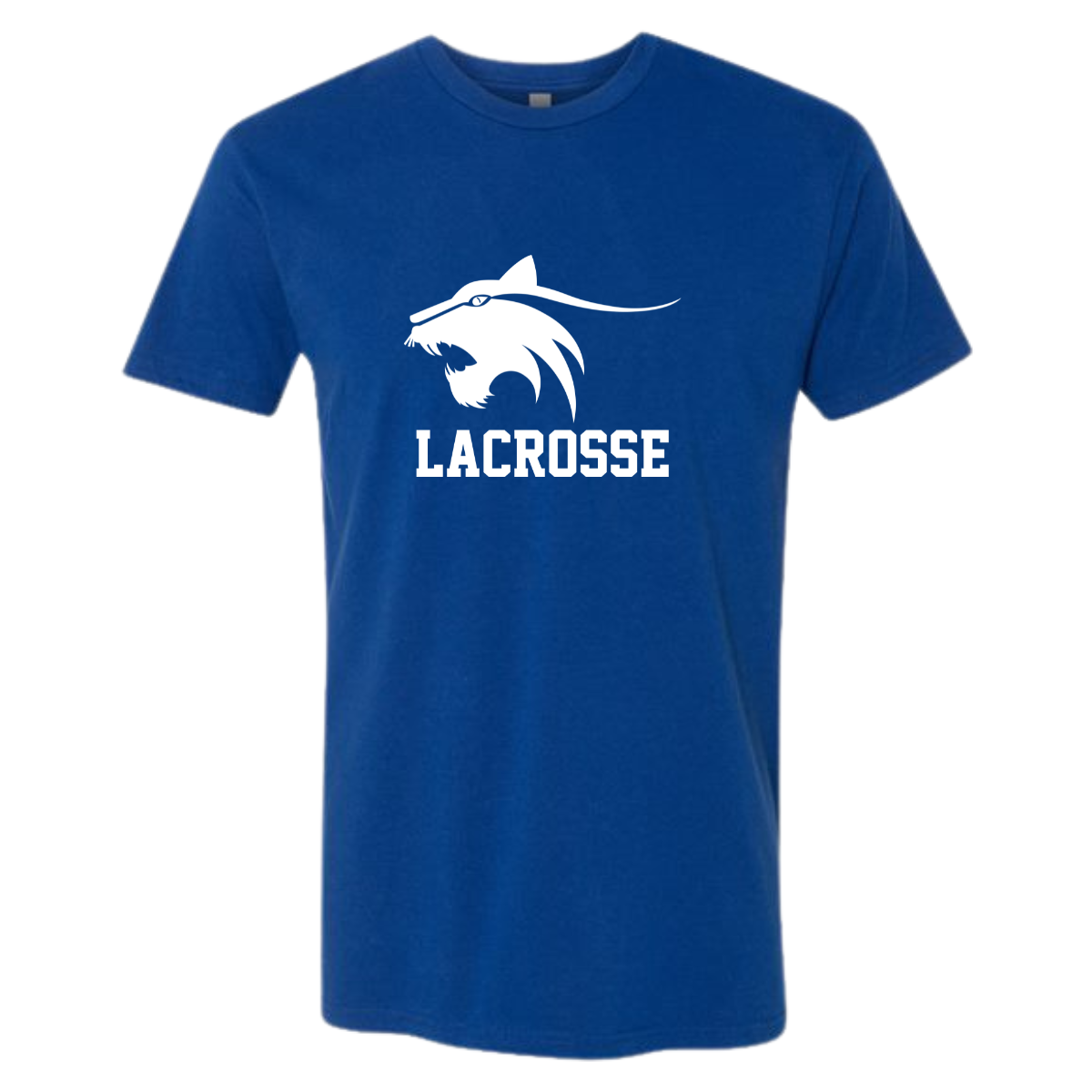Adult Springdale Wildcats Lacrosse Next Level Cotton T-Shirt