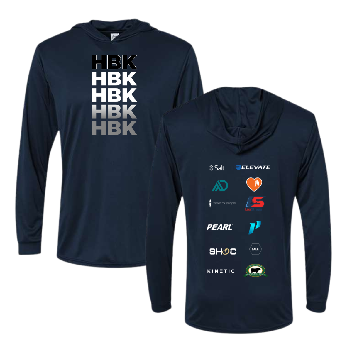 Adult HBK Lacrosse Paragon Bahama Sun Hoodie
