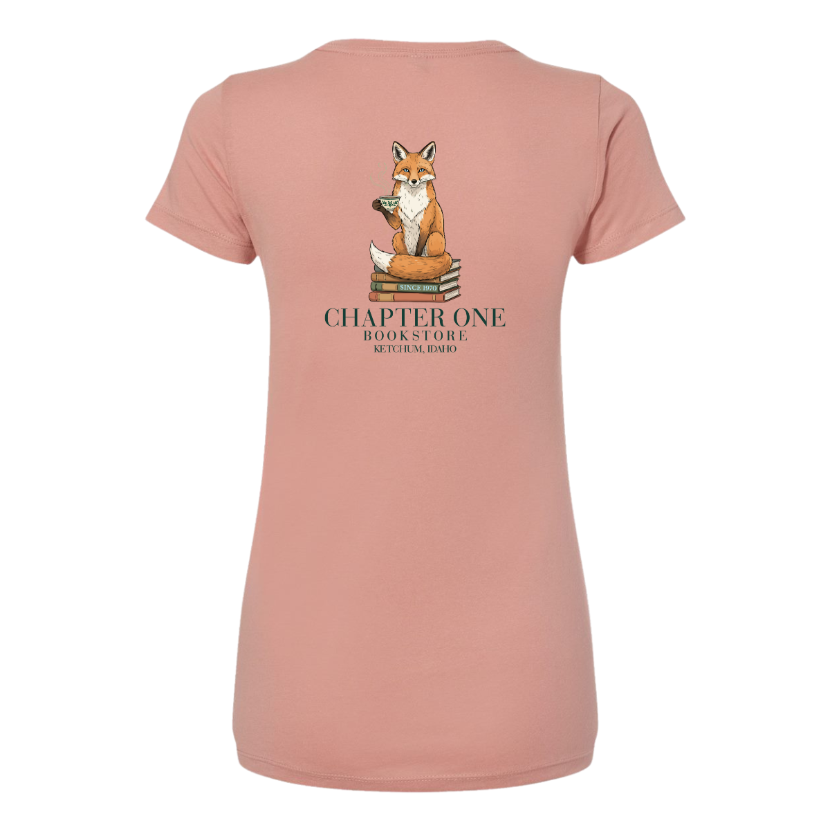Women's Chapter One Bookstore Next Level Ideal T-Shirt