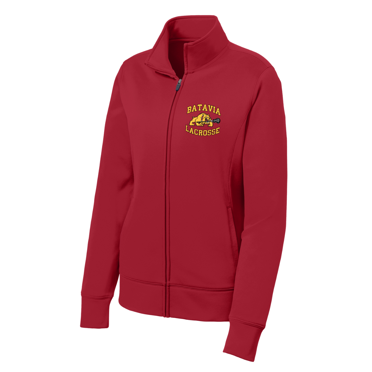 Women's Batavia Lacrosse Sport-Tek Fleece Full-Zip Jacket