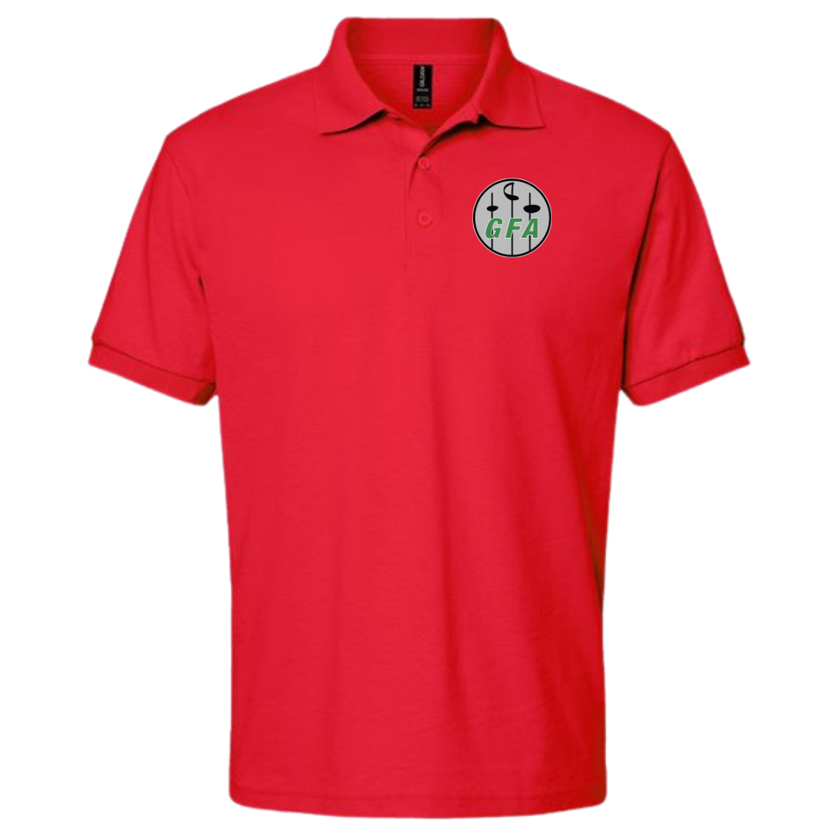 Adult Greensboro Fencing Academy Gildan Dryblend Polo