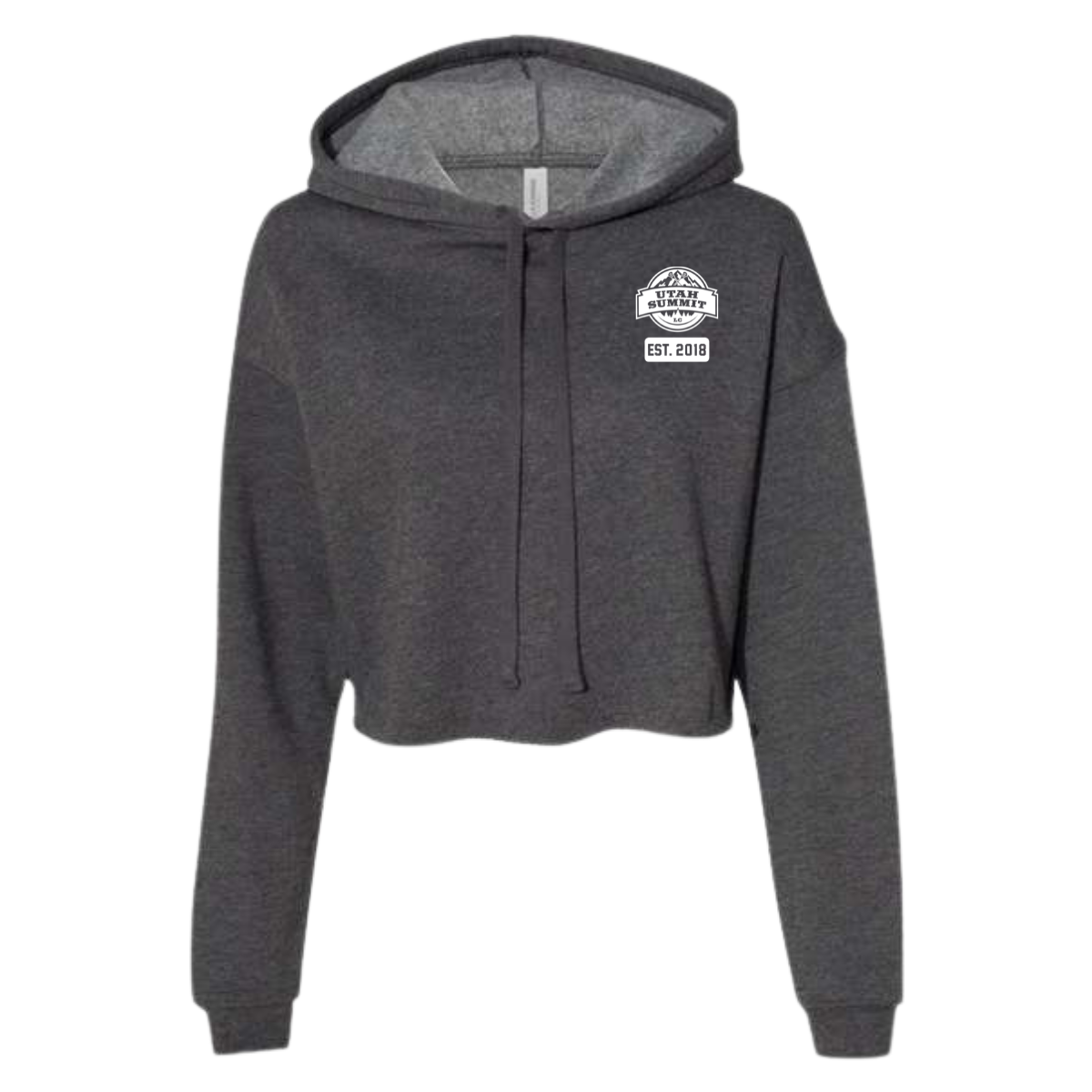 Women's Utah Summit LC Bella + Canvas Cropped Hoodie