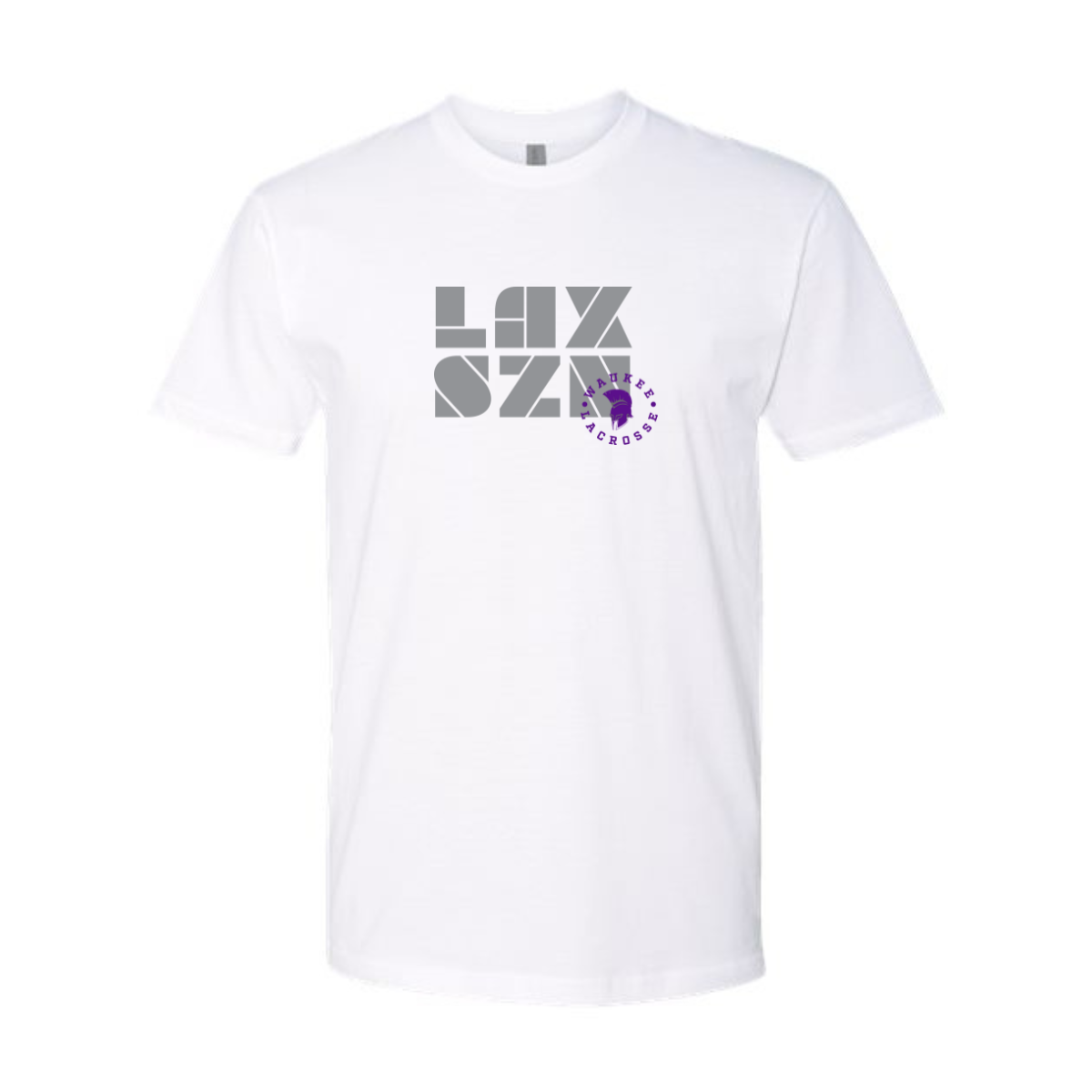 Adult Waukee Lacrosse Cotton T-Shirt