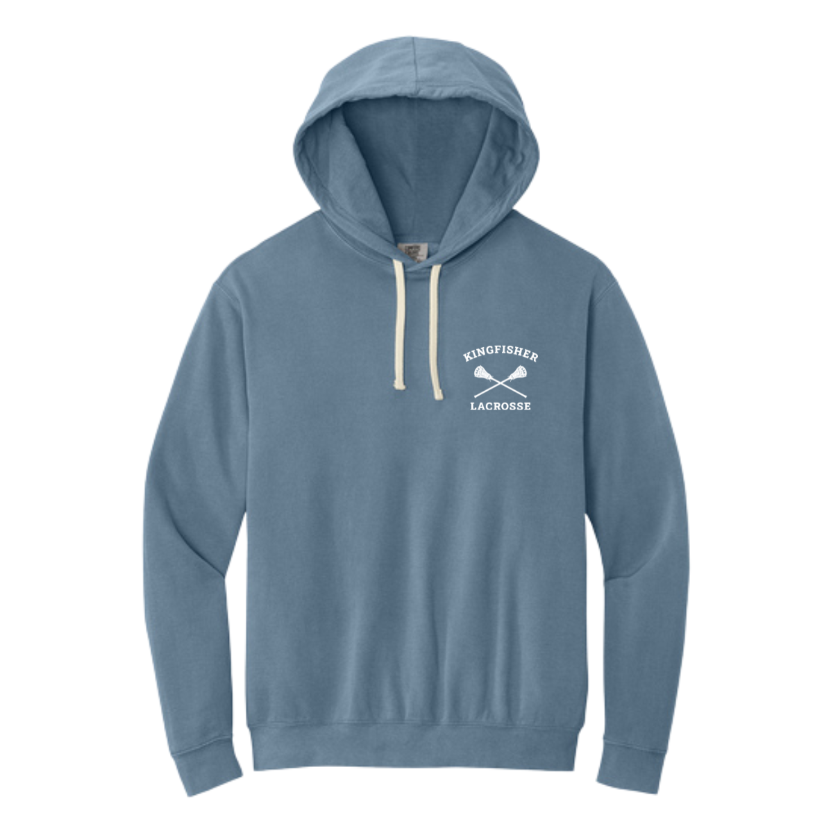 Adult Kingfisher Comfort Colors Lightweight Hoodie