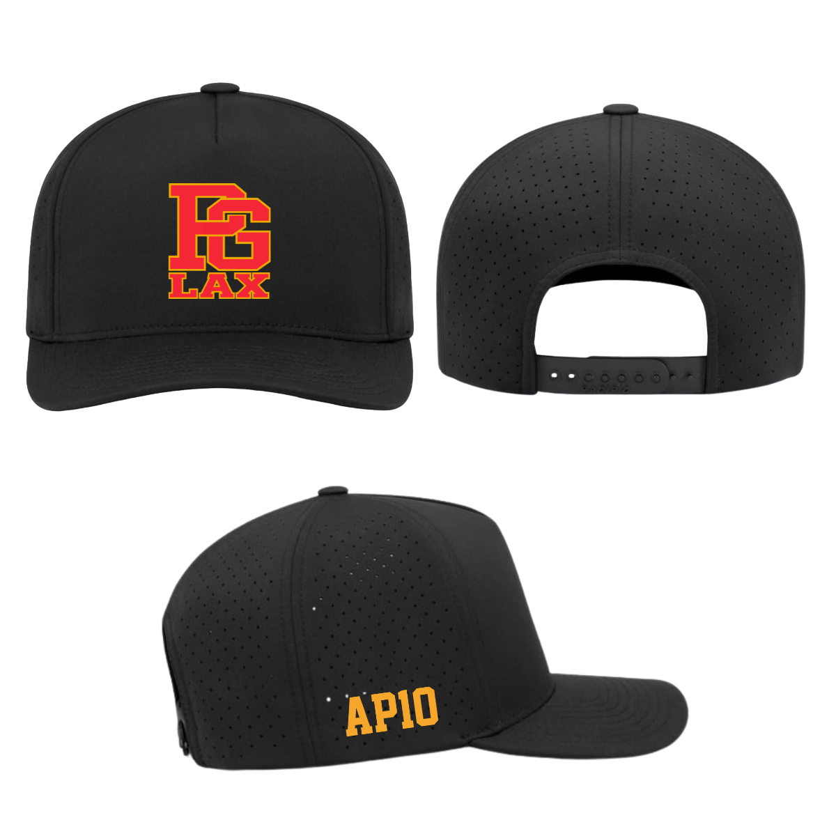 PGHS Pacific Weekender Perforated Snapback Cap