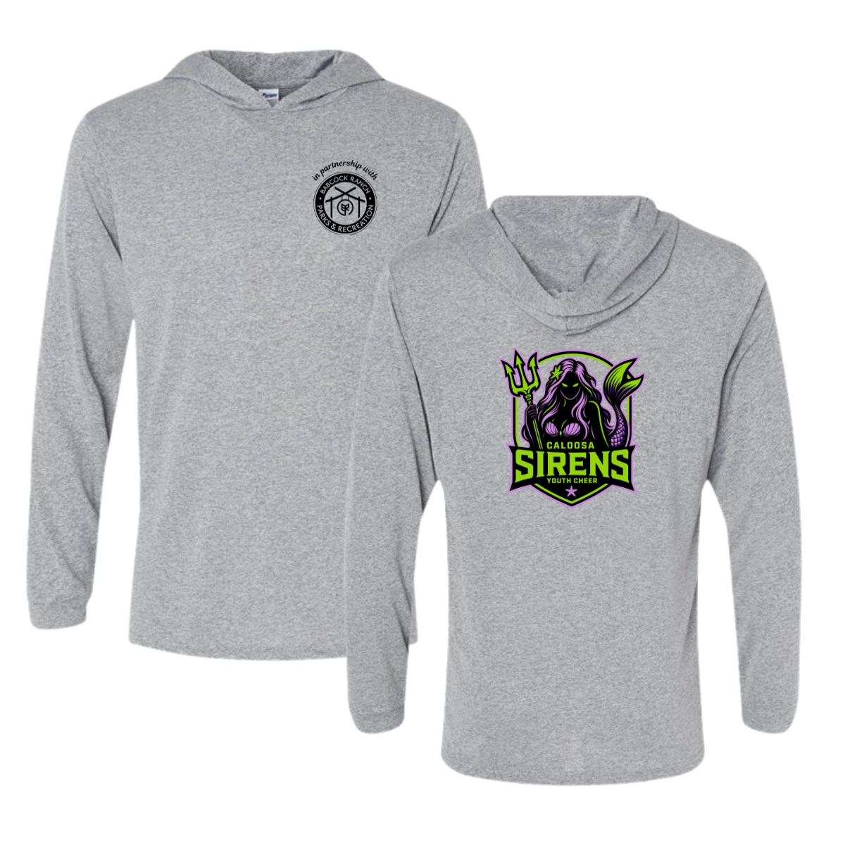 Adult Caloosa Sirens Paragon Bahama Sun Hoodie