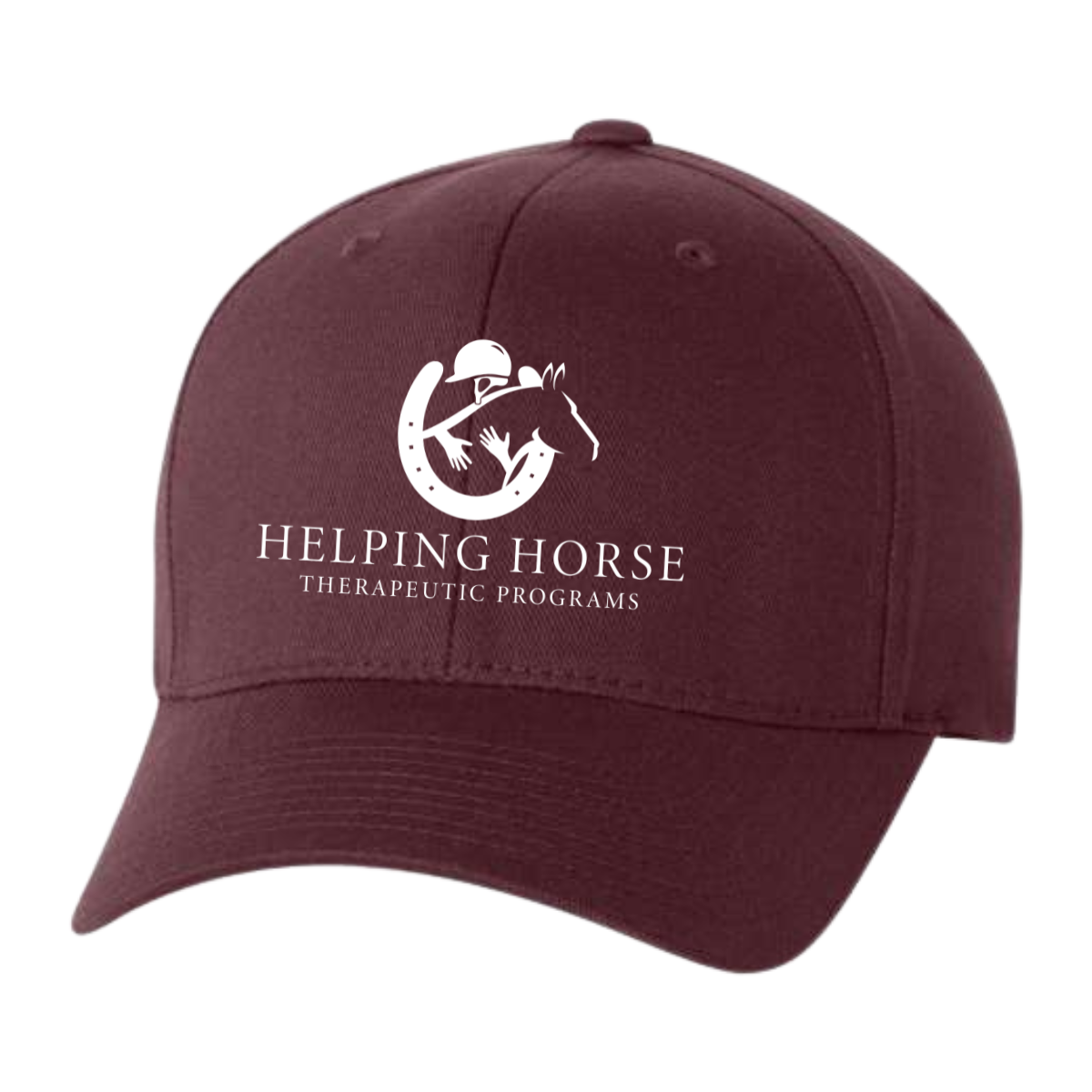 Helping Horse Flexfit Fitted Baseball Hat