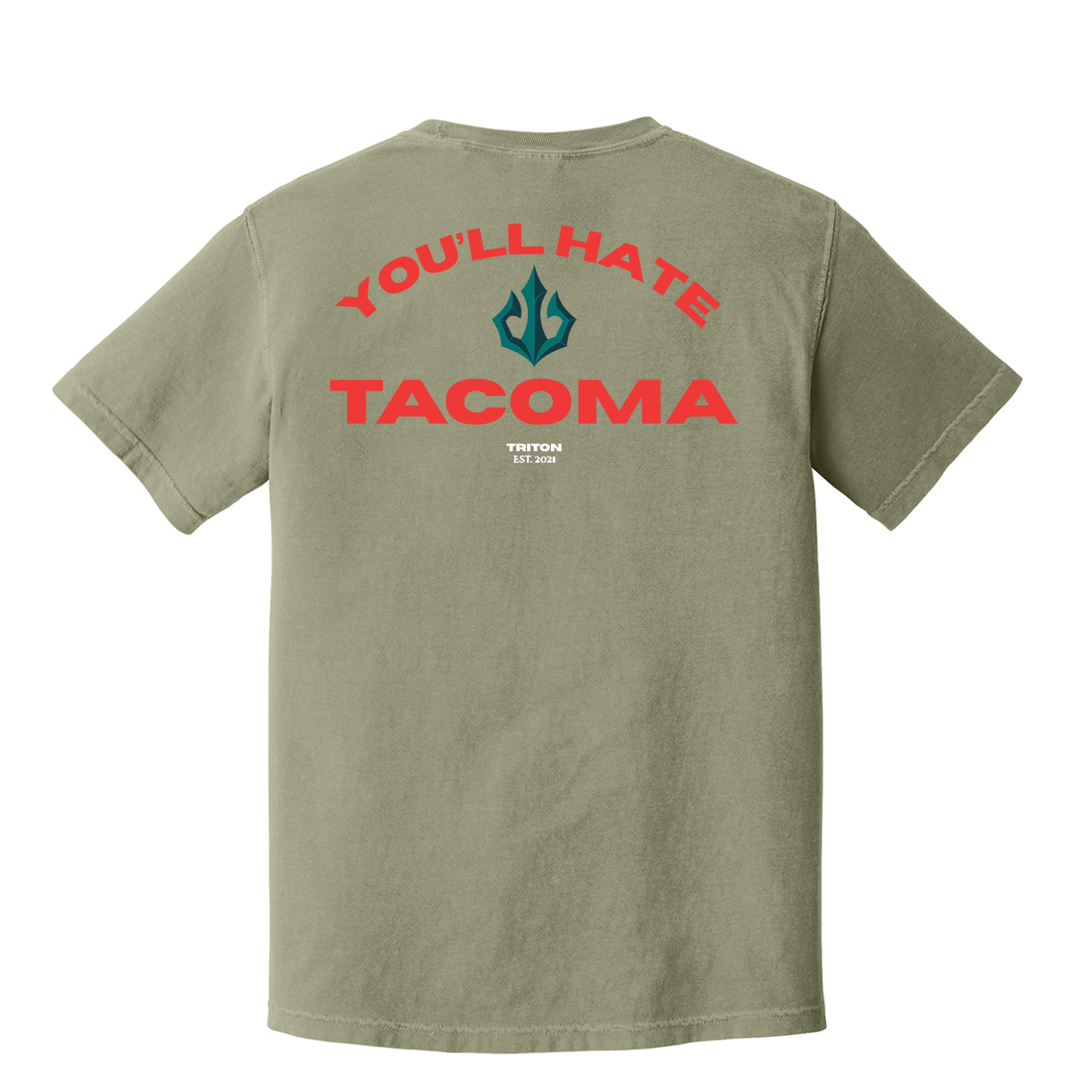 Adult Tacoma Triton Comfort Colors T Shirt