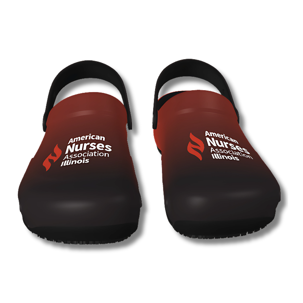 Crocs Slip Resistant Work Clog - Red/Black