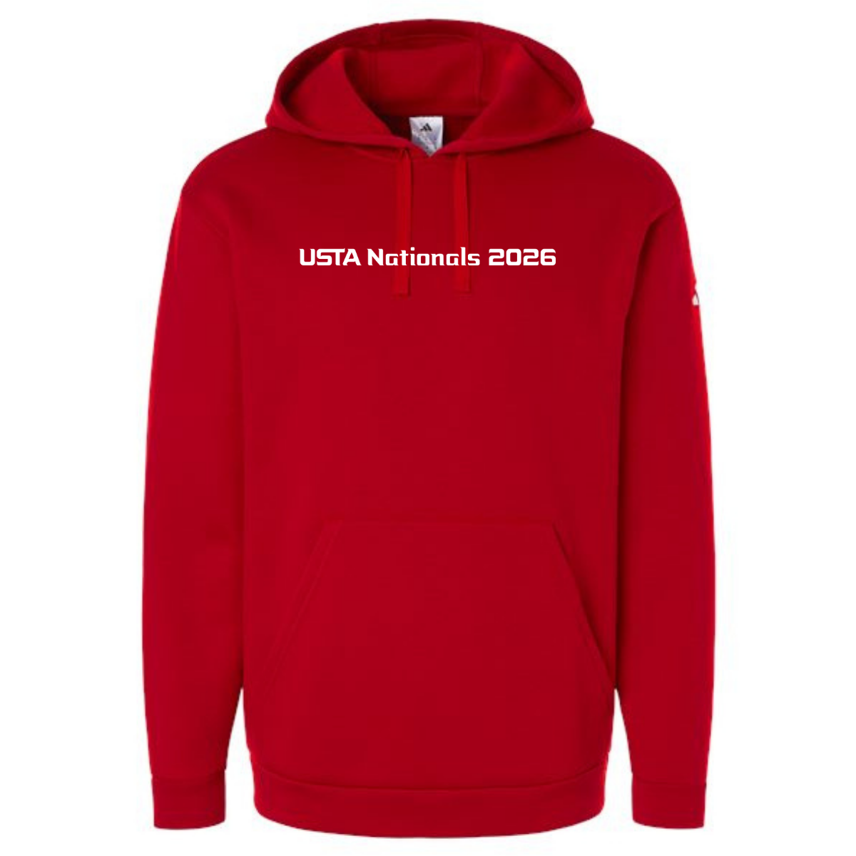 Personalizable - Adult USTA men's team Adidas Fleece Hoodie
