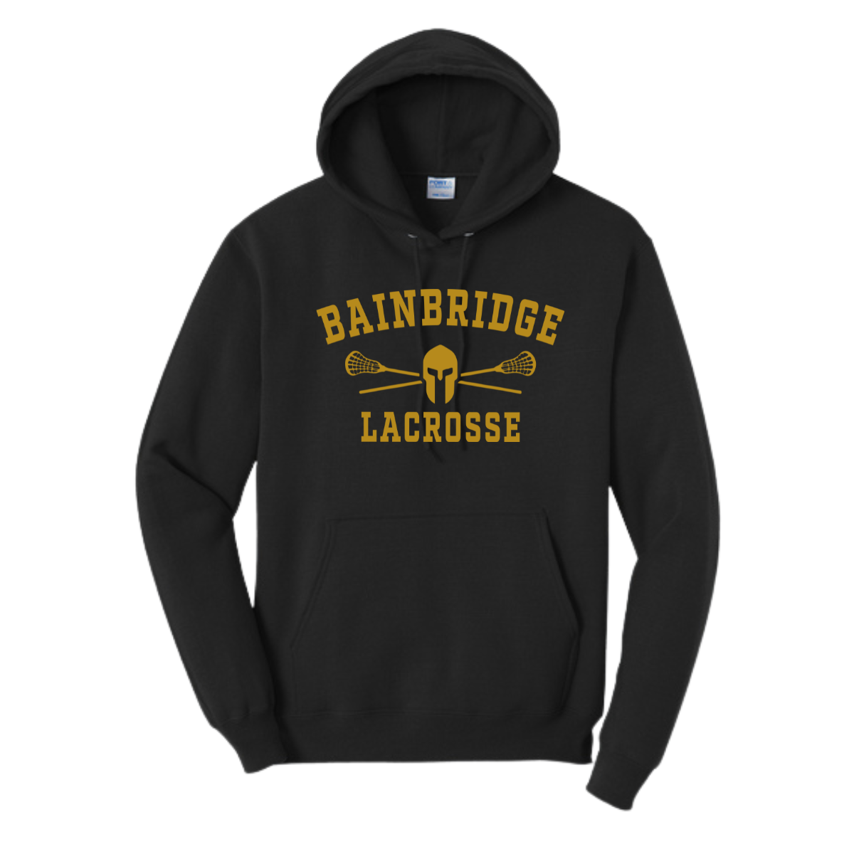 Adult Bainbridge Boys Lacrosse Port & Company Fleece Hoodie