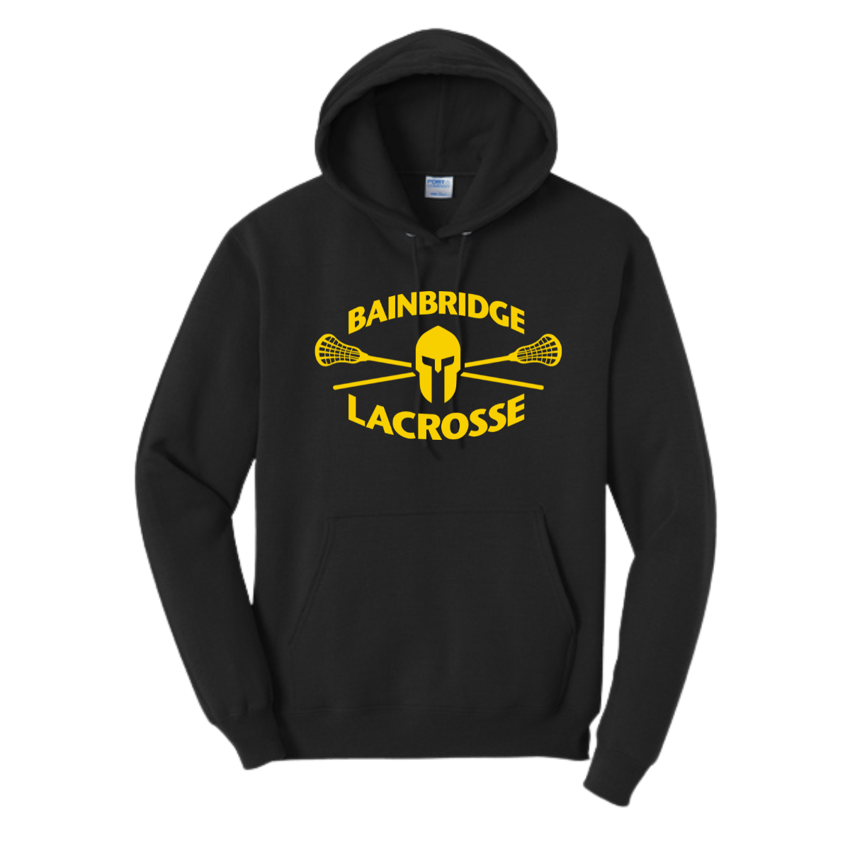 Adult Bainbridge Boys Lacrosse Port & Company Fleece Hoodie