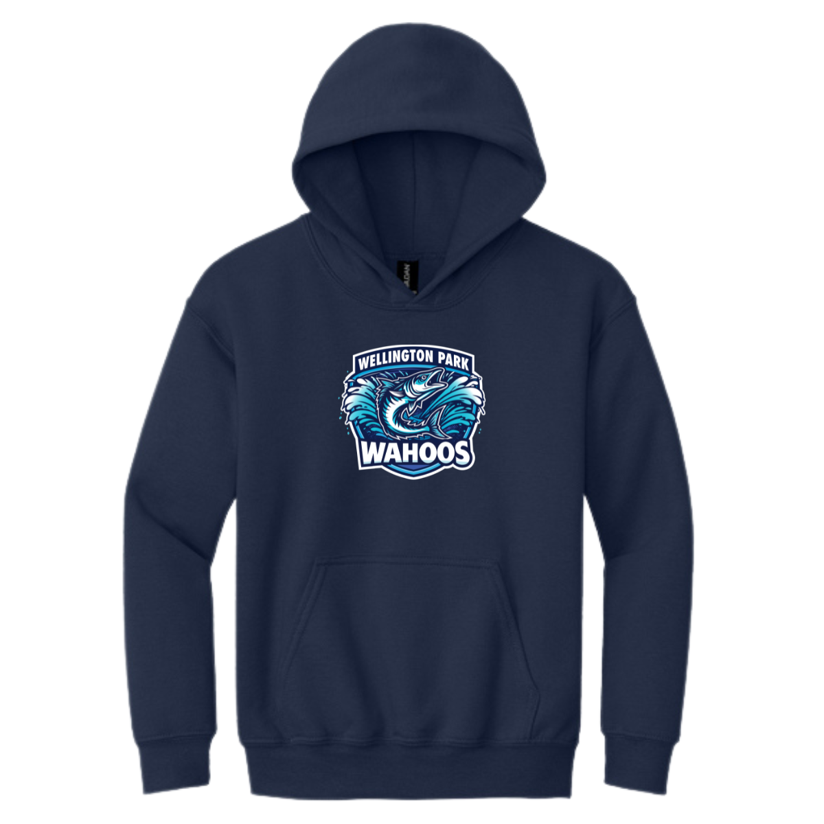 Youth Wellington Park Wahoos Gildan Hoodie