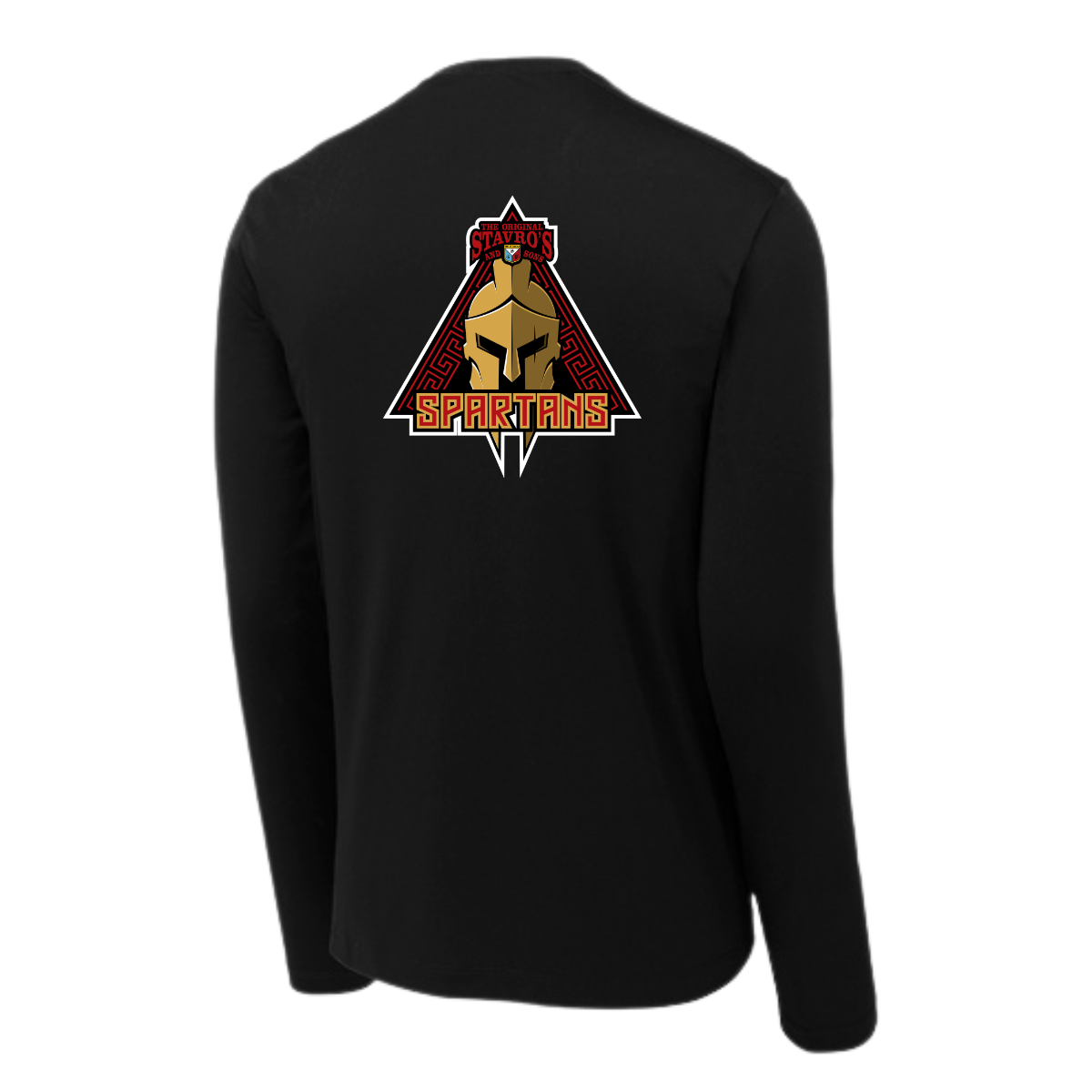 Adult Spartans Sport-Tek Posi UV Pro LS Tee