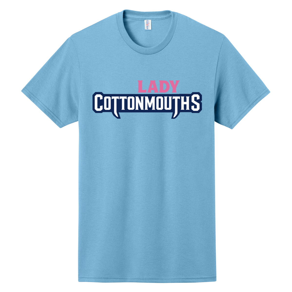 Adult Lady Cottonmouths Jerzees Dri-Power Blend T-Shirt