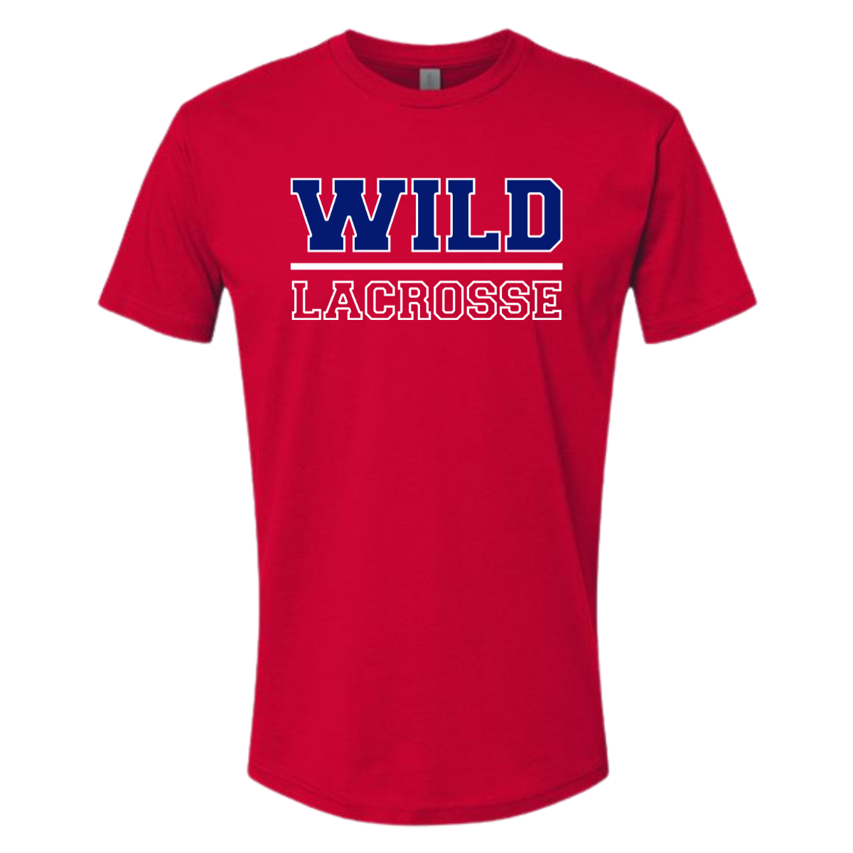 Adult Missoula Wild Lacrosse Next Level Cotton T-Shirt