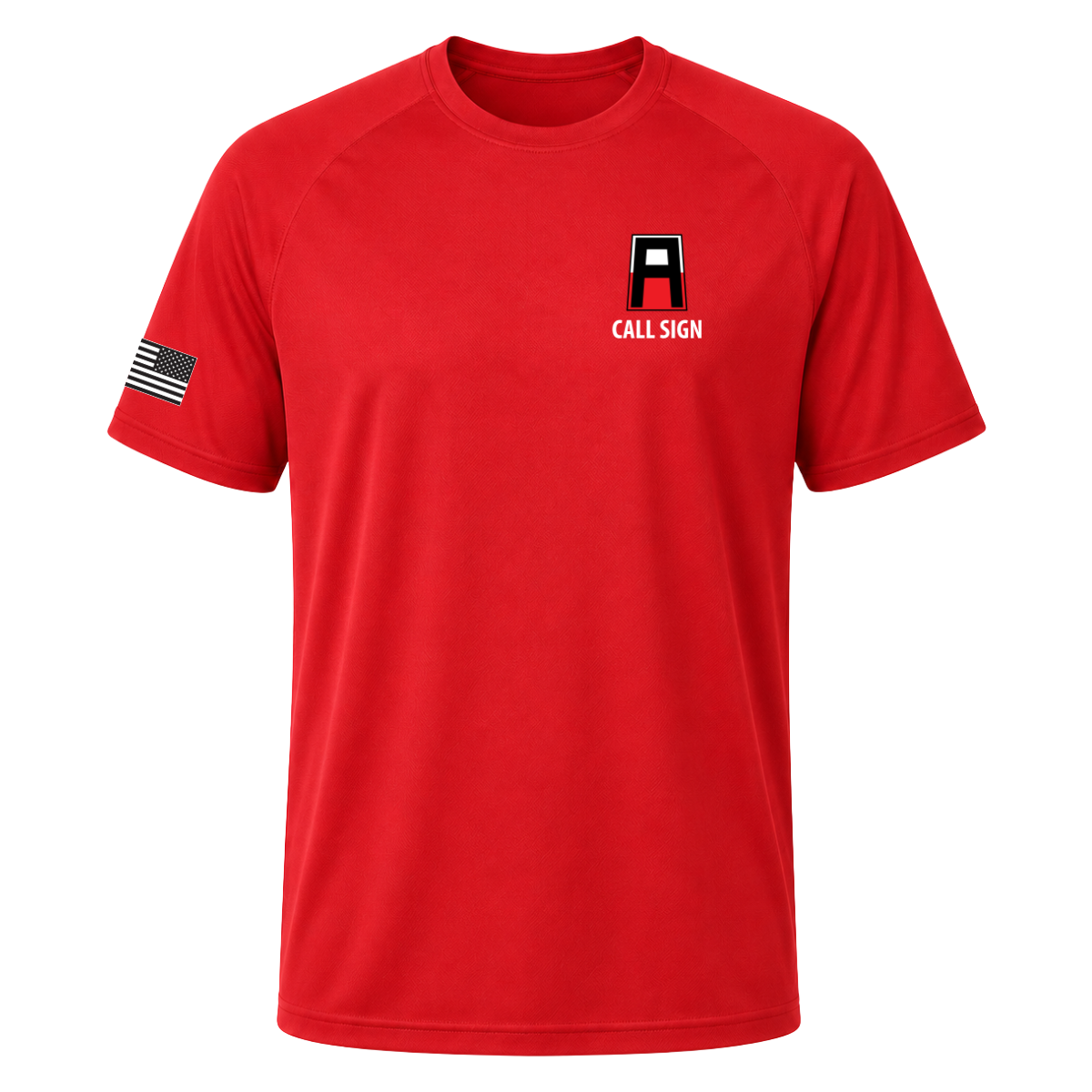Personalizable - Adult First Army Sport-Tek Dry Zone Short Sleeve Raglan T-Shirt