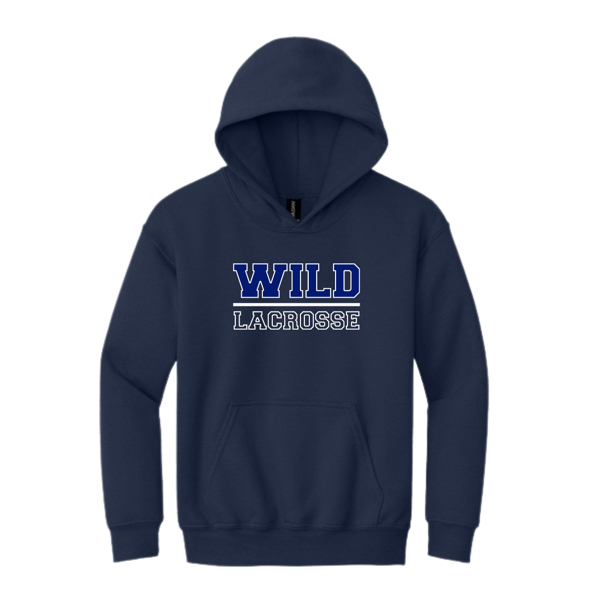 Youth Missoula Wild Lacrosse Gildan Hoodie