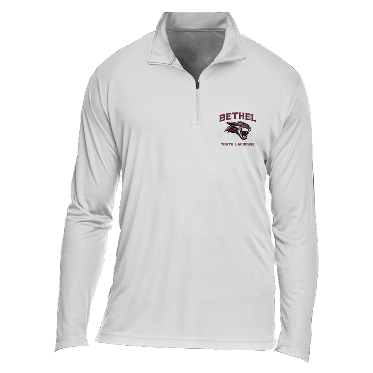 Adult Bethel Lacrosse Team 365 Zone Performance 1/4 Zip