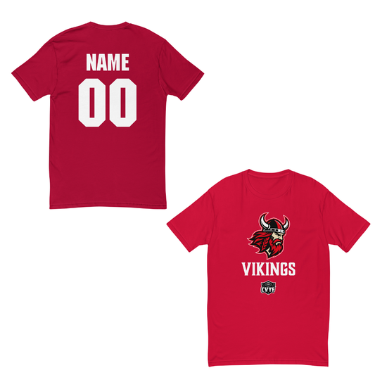 Personalizable - Adult Vikingss Next Level Cotton T-Shirt