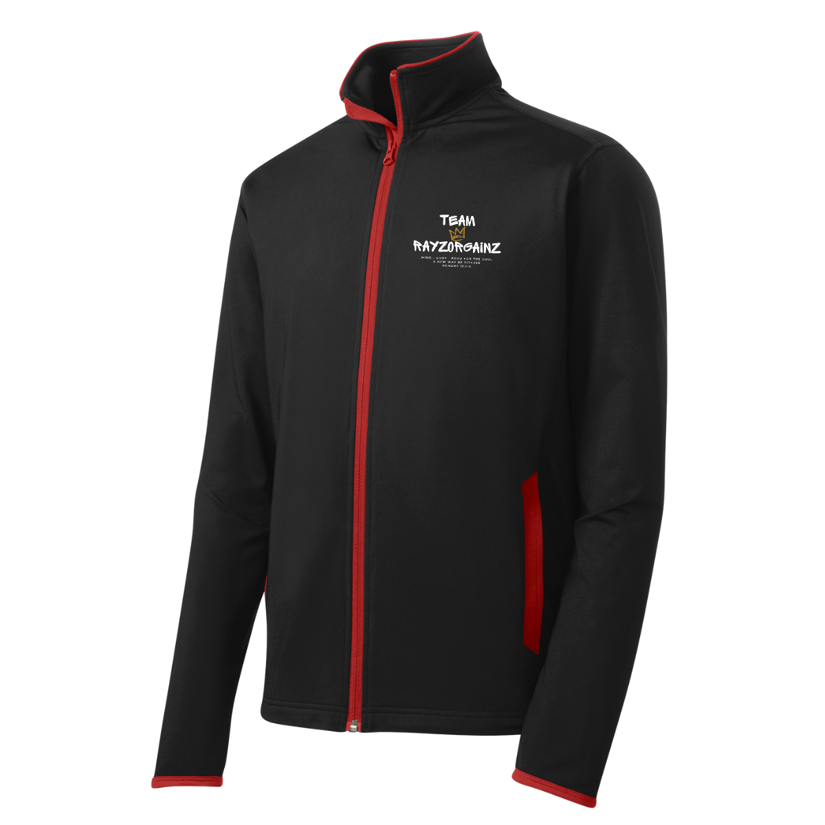 Adult Team Rayzorgainz Sport-Tek Sport-Wick Stretch Full-Zip Jacket