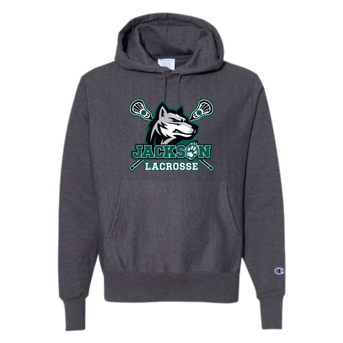 Adult Jackson HS Champion Reverse Weave Hoodie
