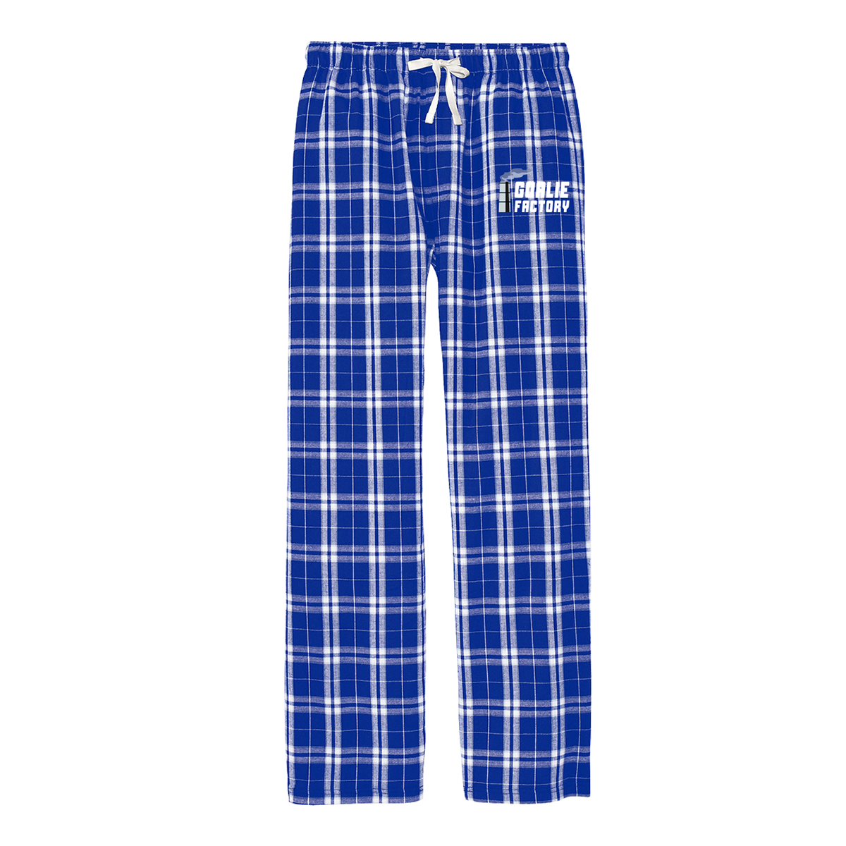 Adult Goalie Factory District Flannel Plaid Pant