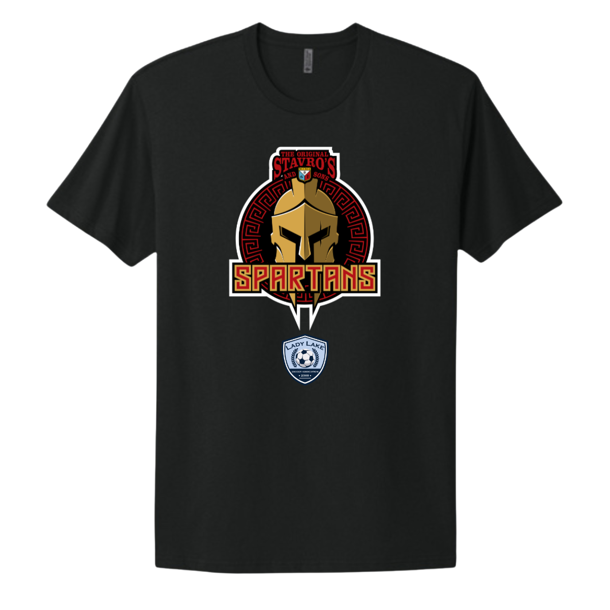 Adult Spartans Next Level Cotton T-Shirt
