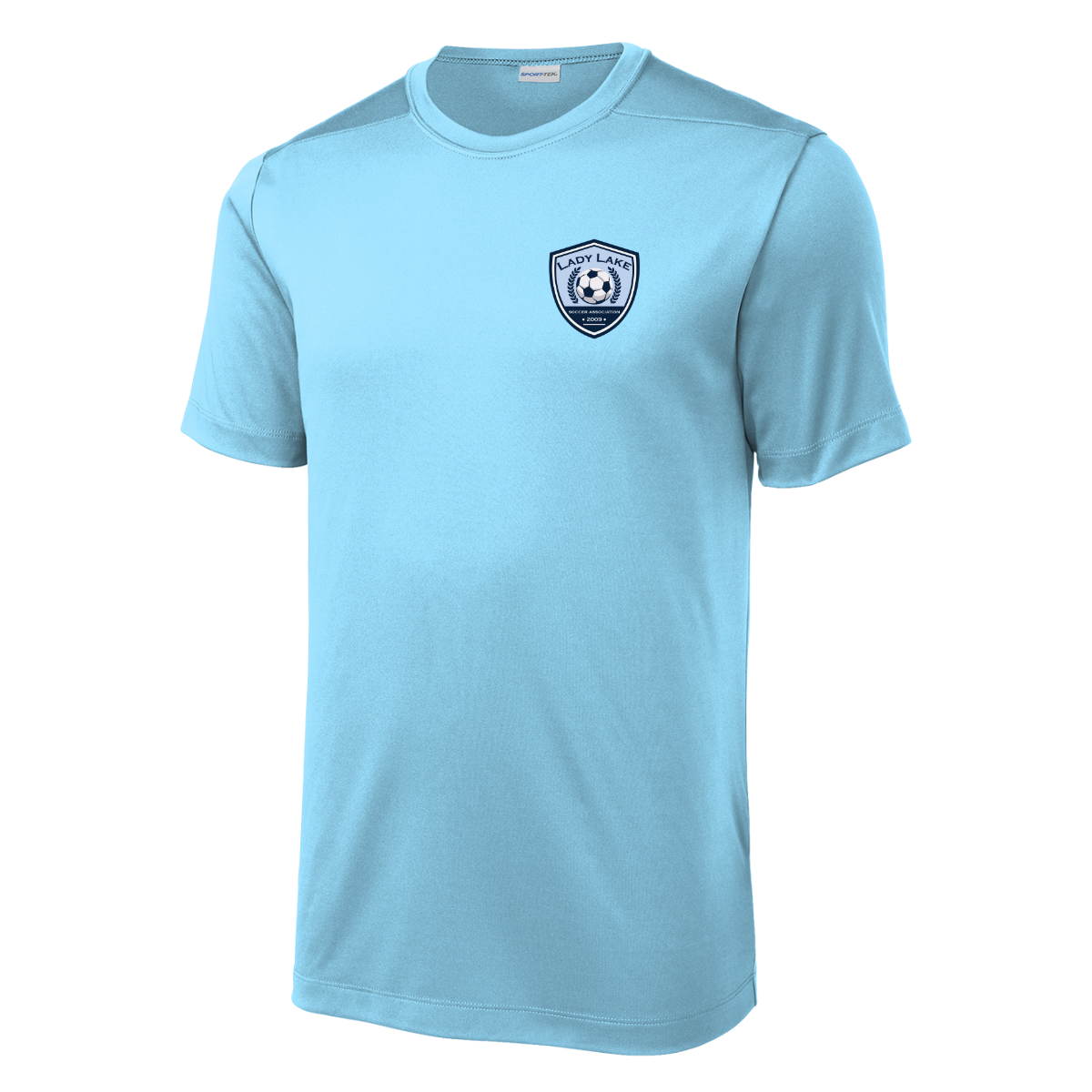 Adult Lady Lake Soccer Association Sport-Tek Posi-UV Pro Tee