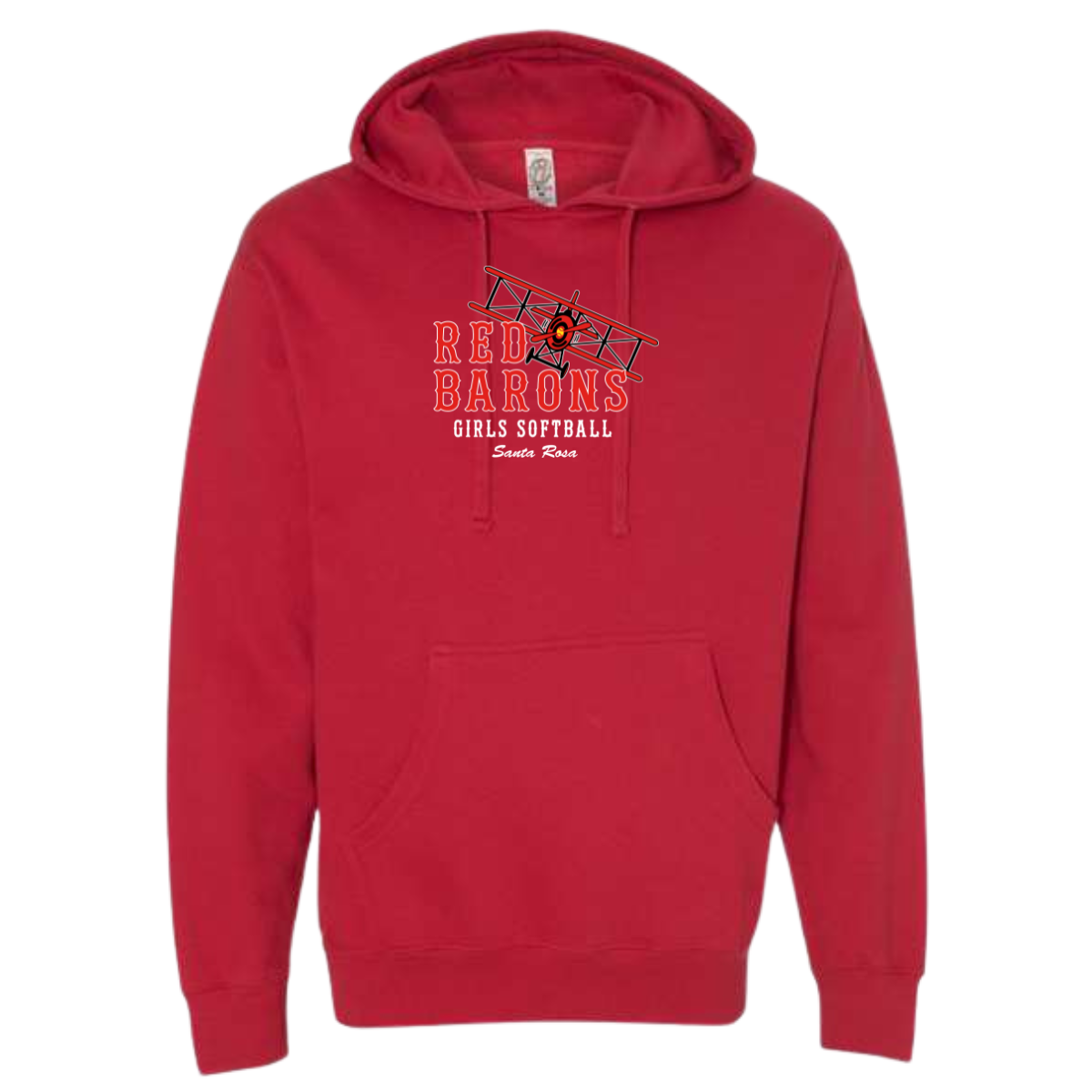 Adult Santa Rosa Red Barons ITC Midweight Hoodie