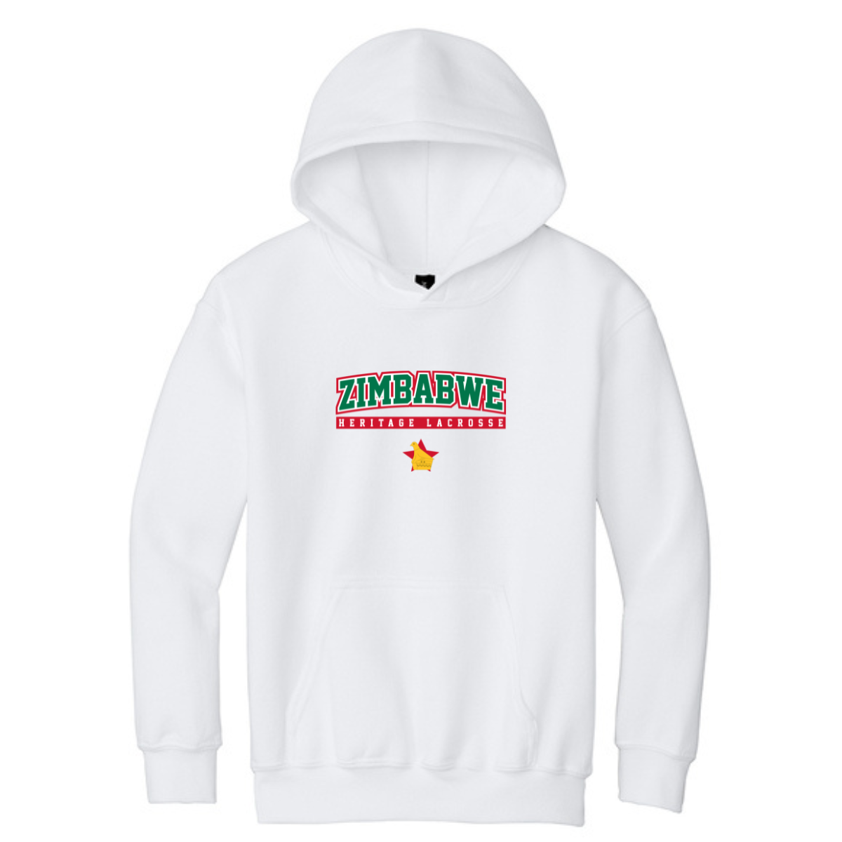 Youth Zimbabwe Lacrosse Gildan Hoodie
