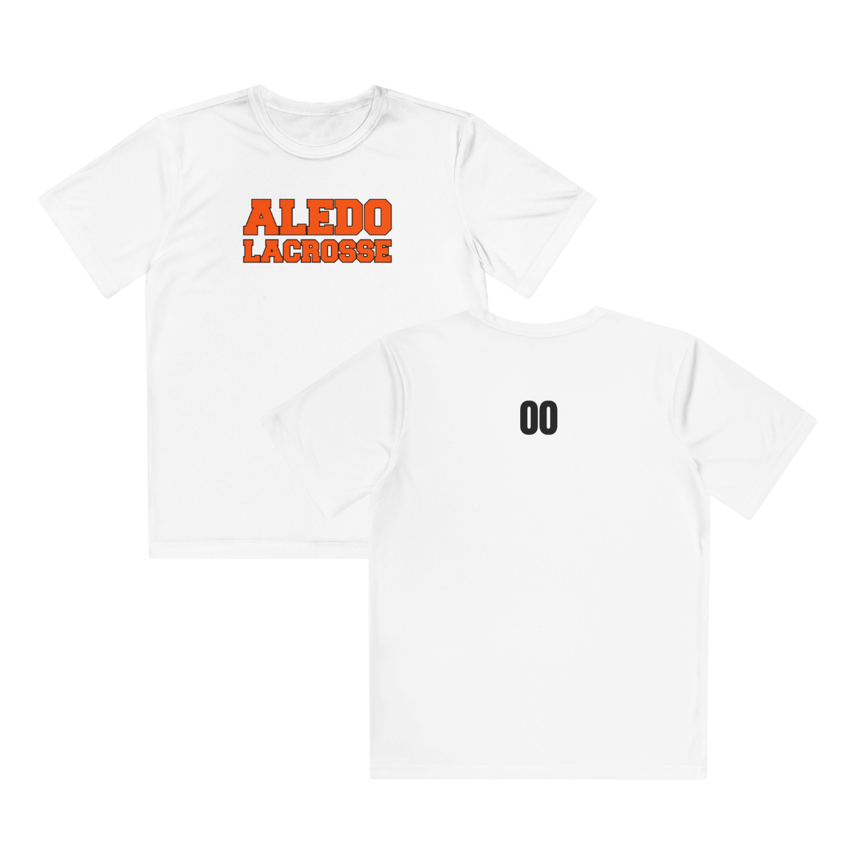 Personalizable - Youth Aledo Lacrosse Sport-Tek Performance T-Shirt