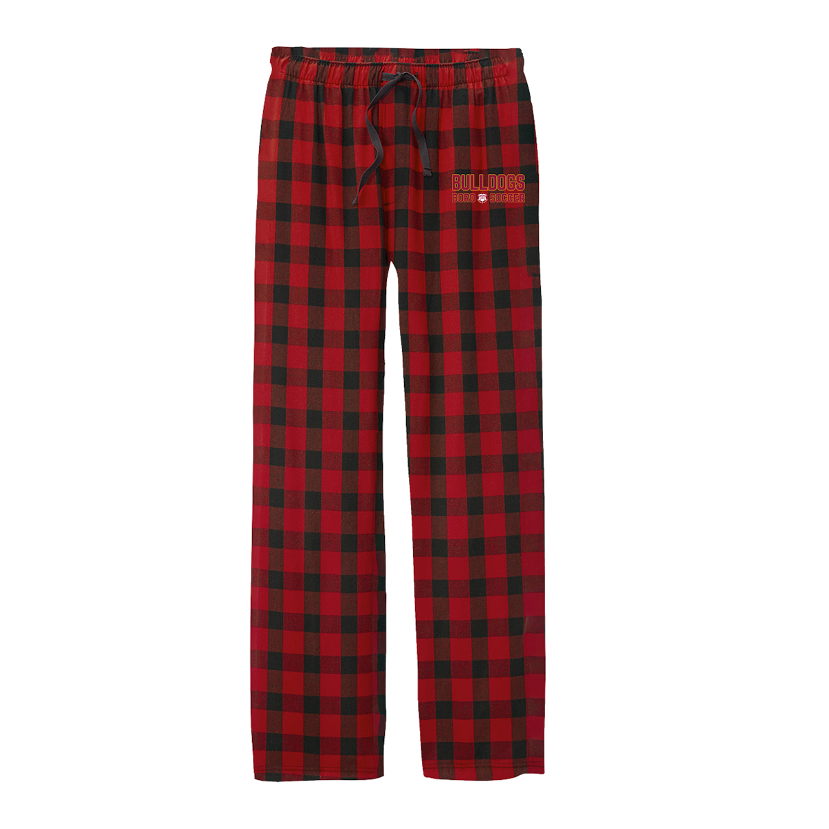 Adult Glassboro Boys Soccer District Flannel Plaid Pant