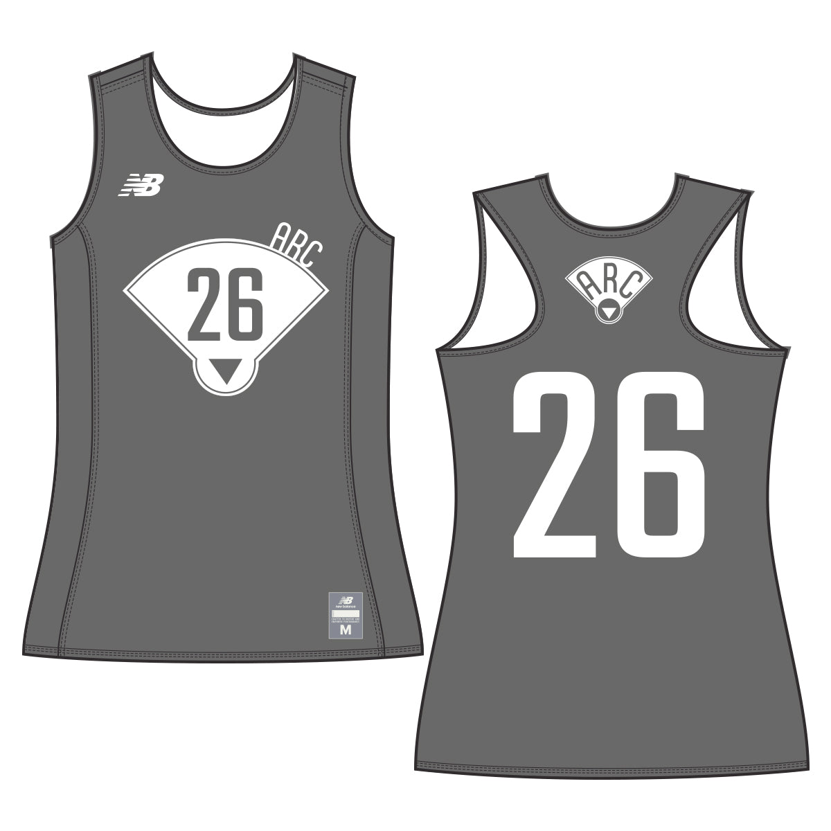 New Balance Women's Club Reversible Racerback