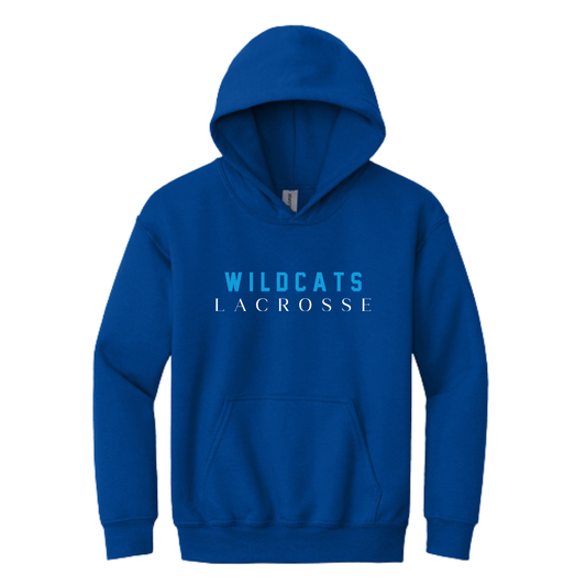 Youth Springdale Wildcats Lacrosse Gildan Hoodie