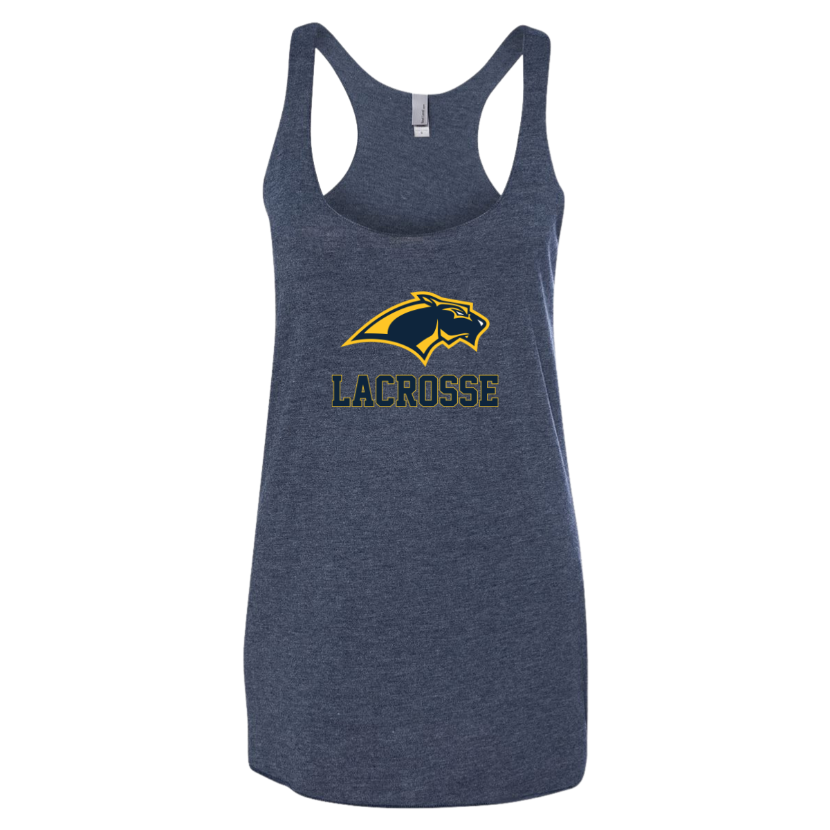 Women's PJP Boy Lacrosse Next Level Racerback Tank Top