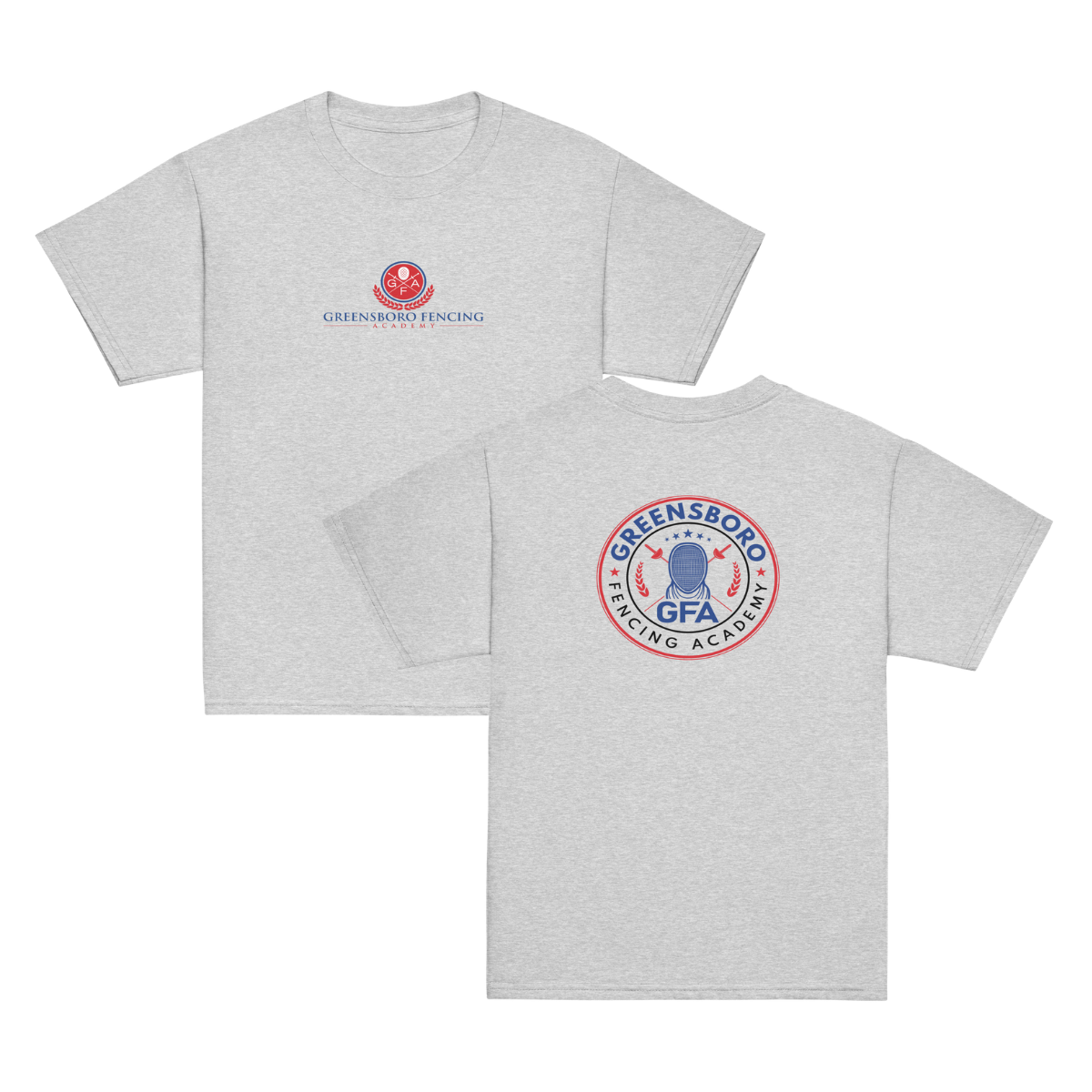 Youth Greensboro Fencing Academy Gildan Classic Tee