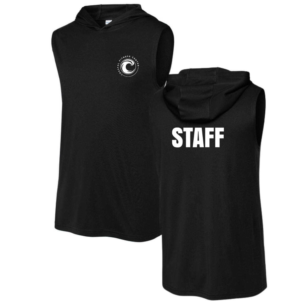 Adult Coastal Fitness Center Sport-Tek Sleeveless Hoodie