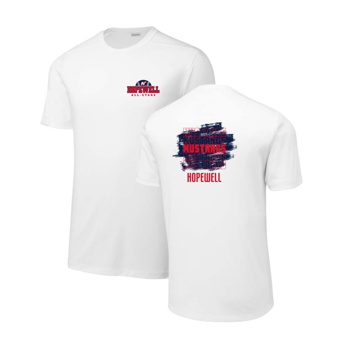 Adult Mustangs Competitor Tee