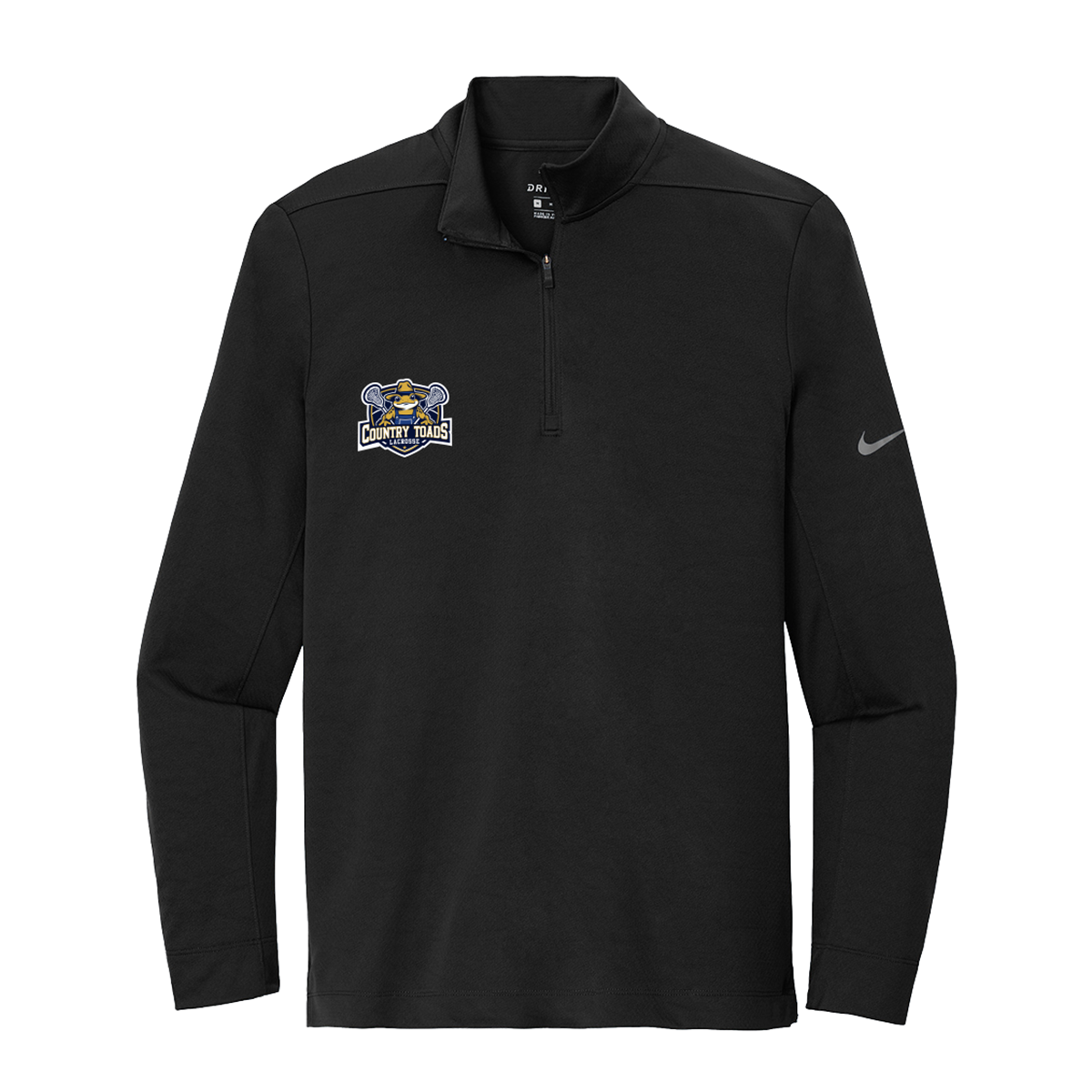 Adult Country Toads Lacrosse Nike Dry 1/2 Zip Cover Up