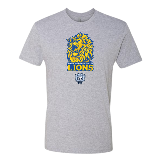 Adult Lions Next Level Cotton T-Shirt