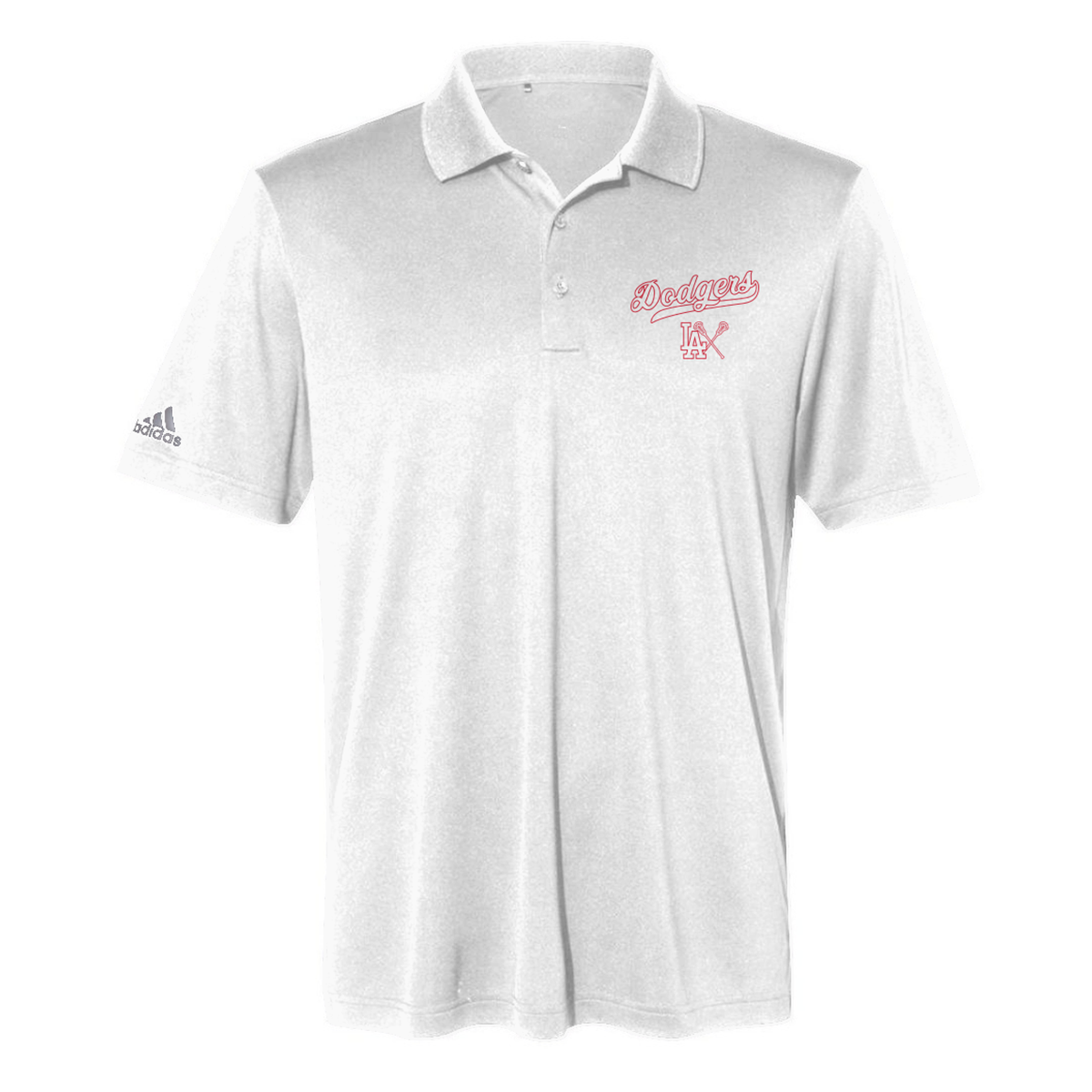 Adult Dodgers Adidas Performance Polo