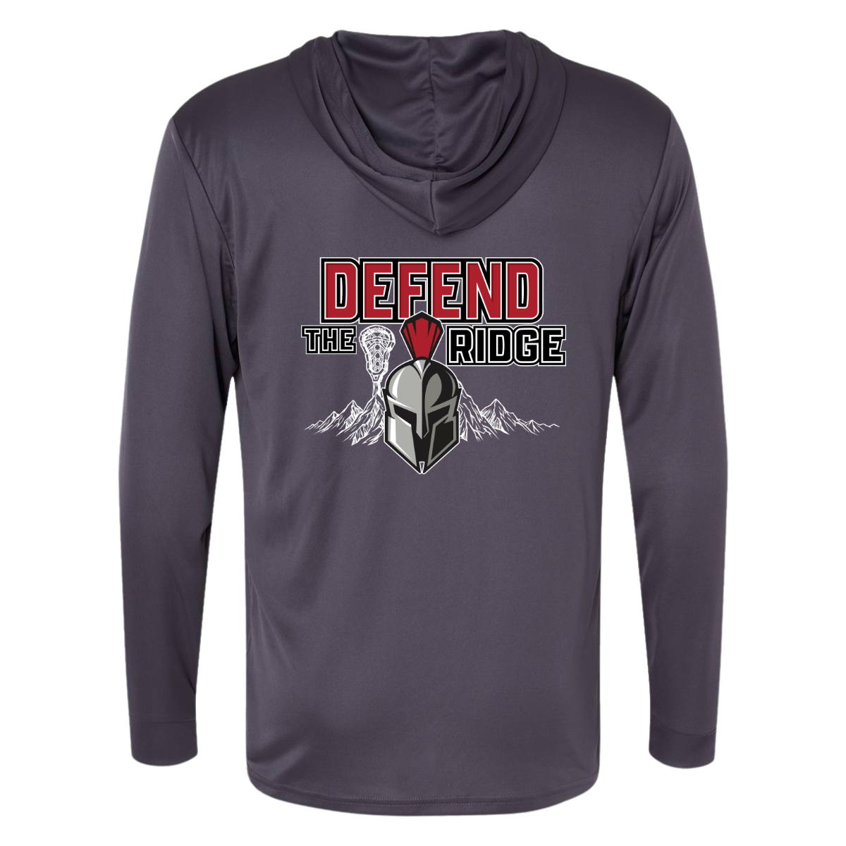 Adult  Mountain Ridge Sentinels Lacrosse Paragon Bahama Sun Hoodie