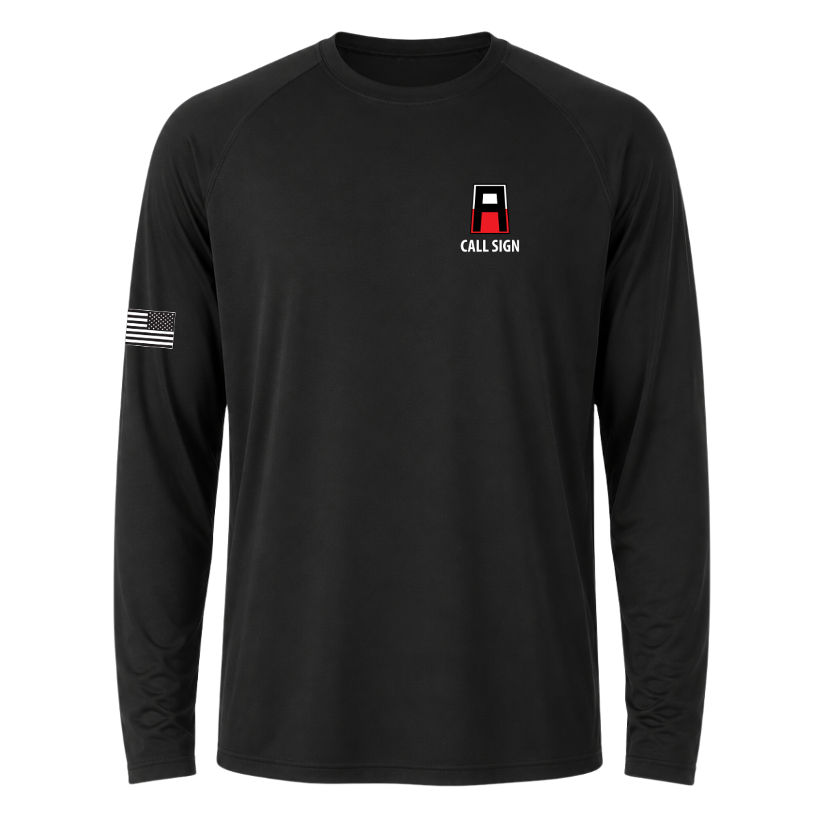 Personalizable - Adult First Army Sport-Tek Long Sleeve Ultimate Performance Crew