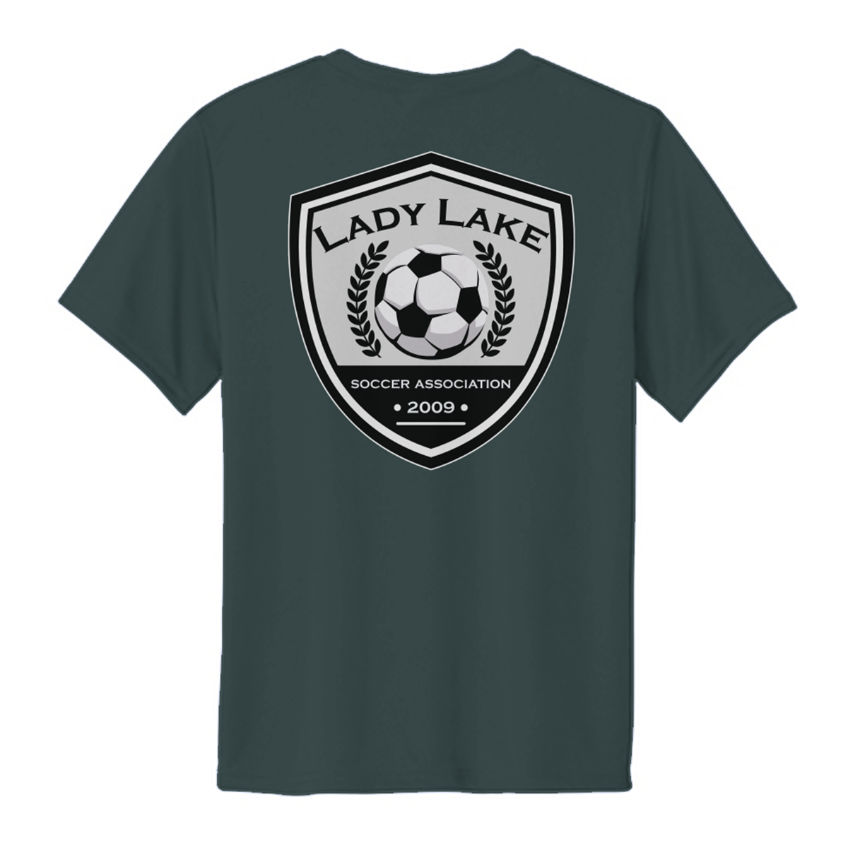 Youth Lady Lake Soccer Association Performance T-Shirt