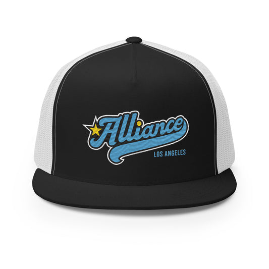 Alliance LA Lacrosse Flat Bill Trucker Cap