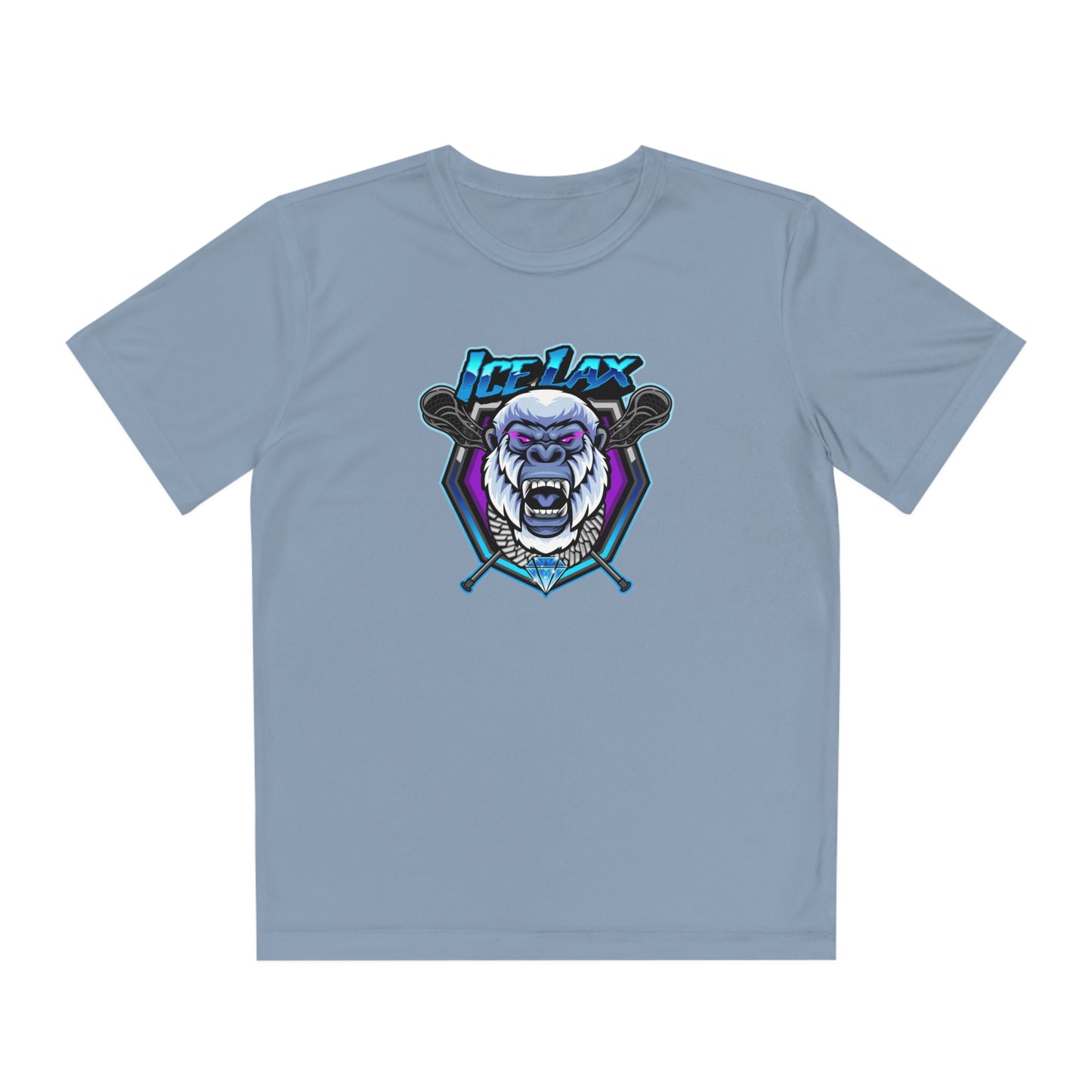 Youth ICE LAX Sport-Tek Performance T-shirt